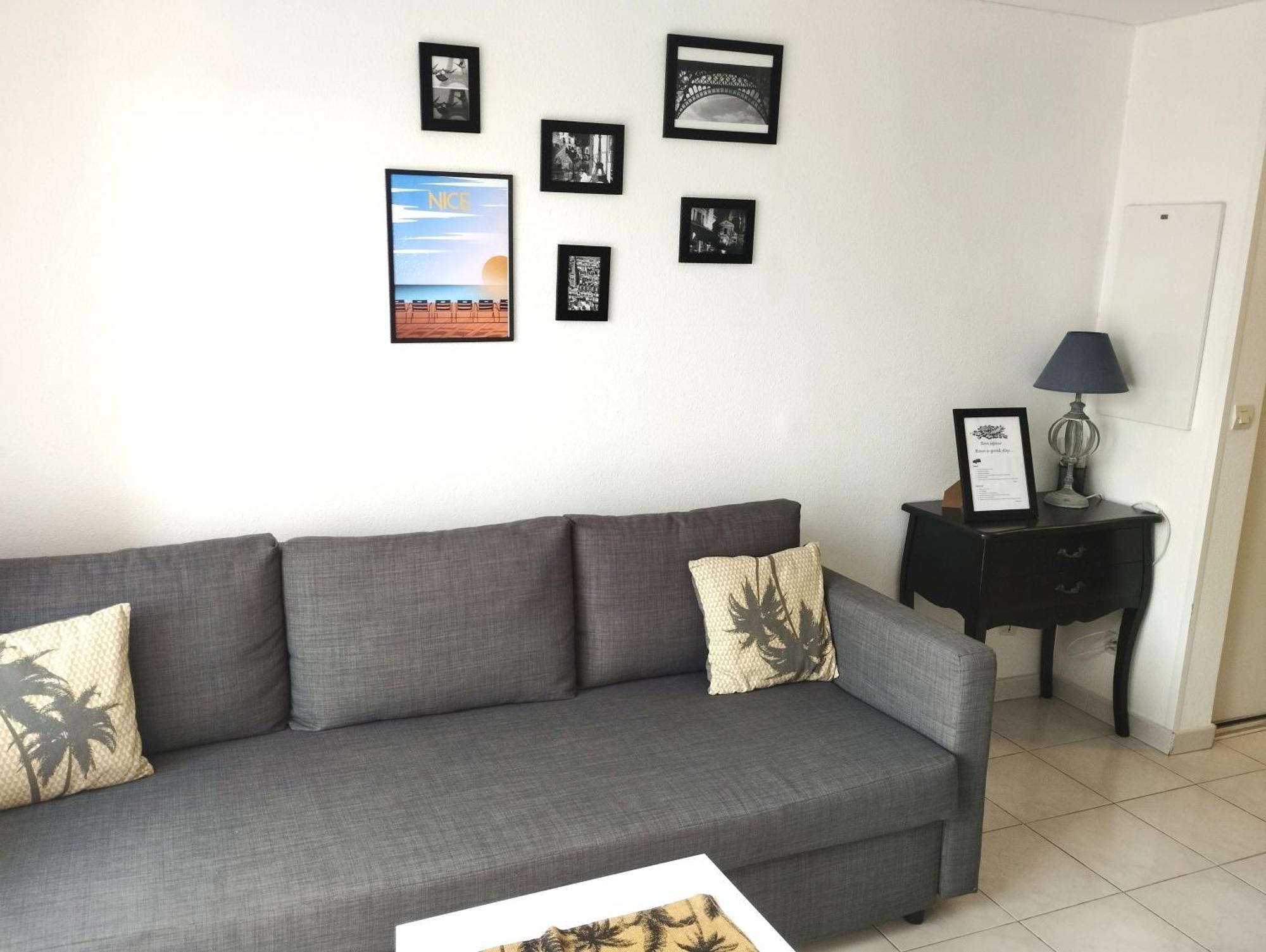 Апартаменти Studio Climatise, Lumineux A 5 Min De La Promenade Des Anglais Ніцца Екстер'єр фото